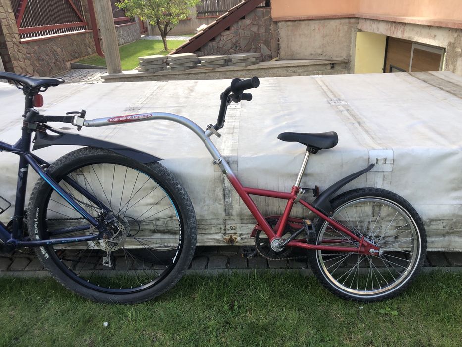 Remorca bicicleta pentru incepatori