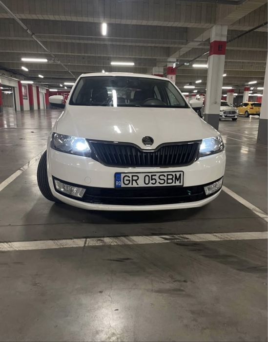 Skoda Rapid Alb Perlat
