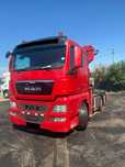 Cap tractor MAN TGX 28.440 cu macara 2013 Euro 5