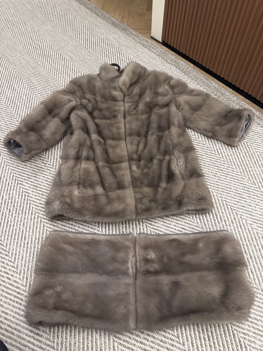 Натуральная Норковая  шуба