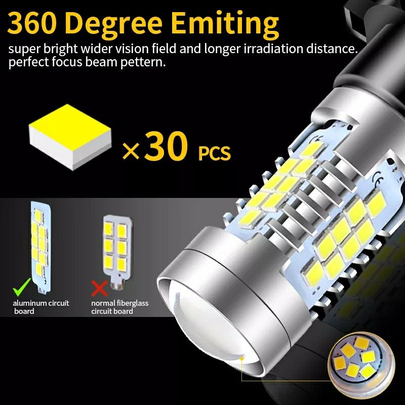 Becuri Led PY24W CAN-BUS(Audi,Bmw,Vw,Mercedes) Calitate Premium