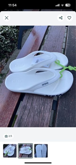 Papuci literide Crocs sandale slapi clogs 42 43 44