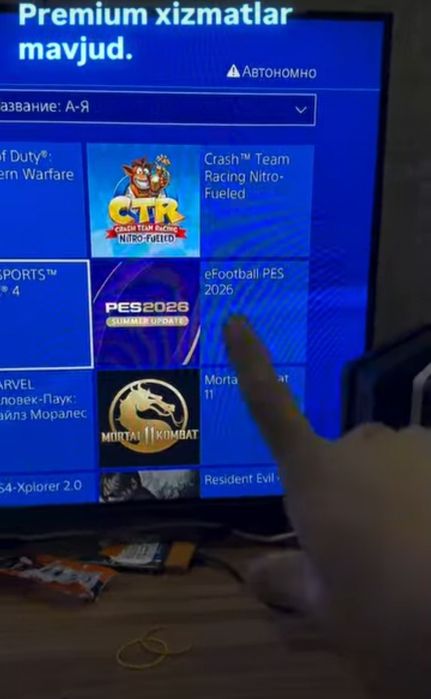 Playstation 4 [12,52] va Playstation 3 ga o'yin yozish!