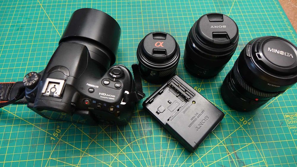 Sony a58 DSLR+Obiective