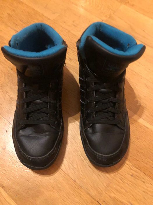 Естествена кожа високи кецове/маратонки ADIDAS VarialMidJ номер 38