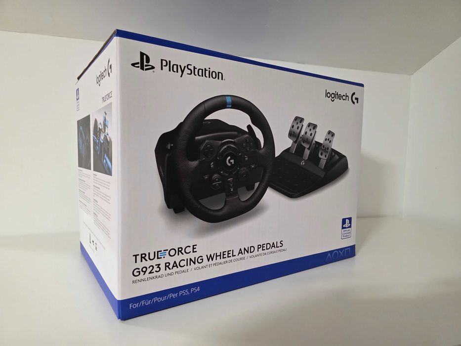 Logitech G923 TRUEFORCE – Ca Nou, Cu Cutie, Perfect Funcțional