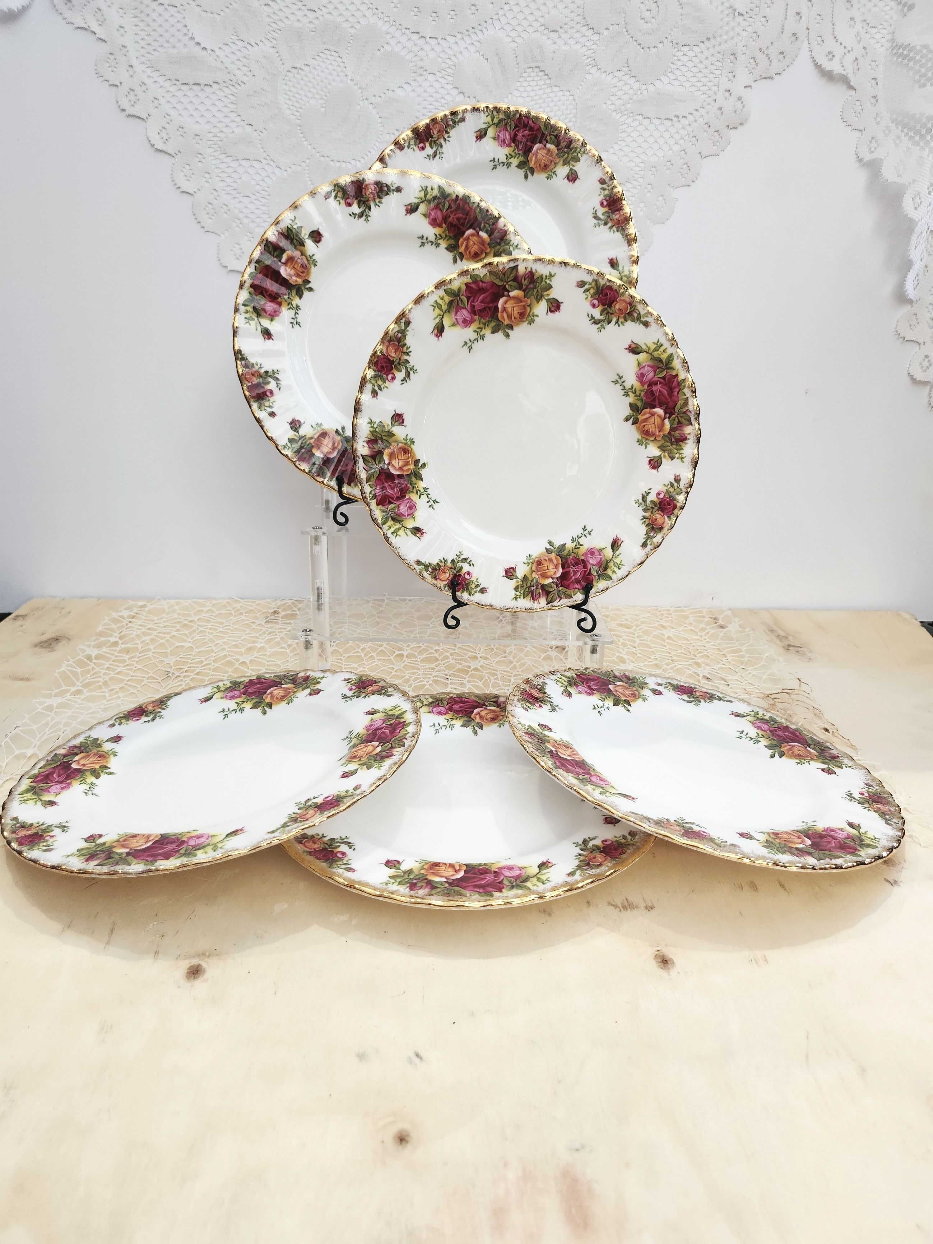Комплект от 6 чинии 20.5см Royal Albert Old Country Roses