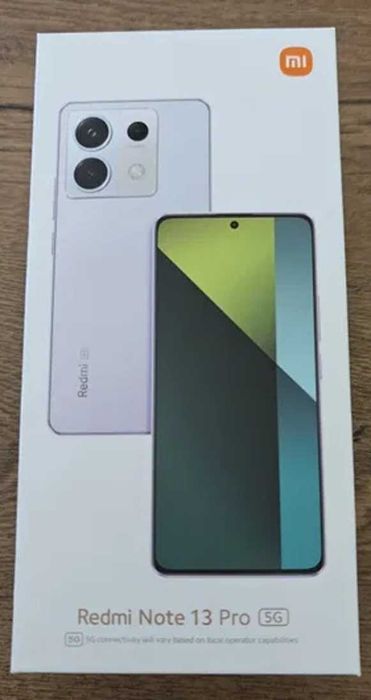 Нов Xiaomi Redmi Note 13 Pro 5G 8/256GB 200MP лилав 2г. гар. Емаг