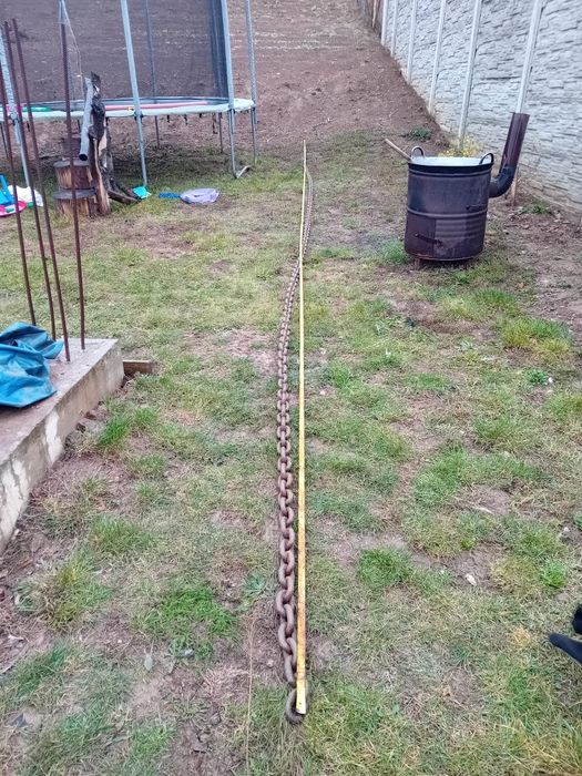 Vând lanț tractări utilaje 9.8 m