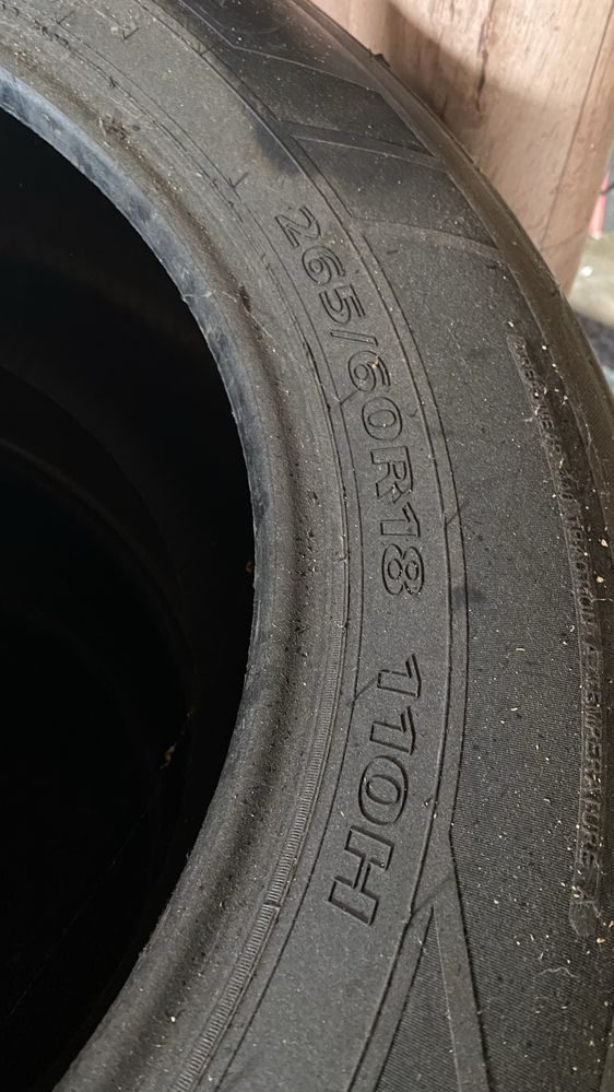 Продам шины 265/60/18