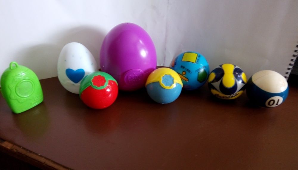 Топки и топчета , силиконови - гумени - пластмасови играчки 15бр.