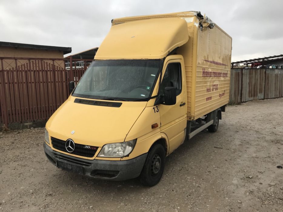 НА ЧАСТИ! Mercedes-Benz Sprinter 311 CDI,КЛИМАТИК,109кс