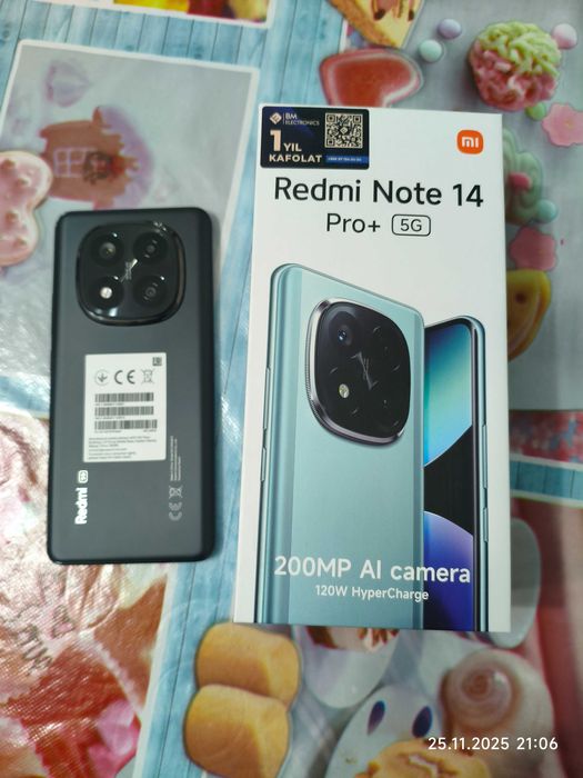 Redmi Note 14 Pro Plus 5G 8/256 НОВЫЙ