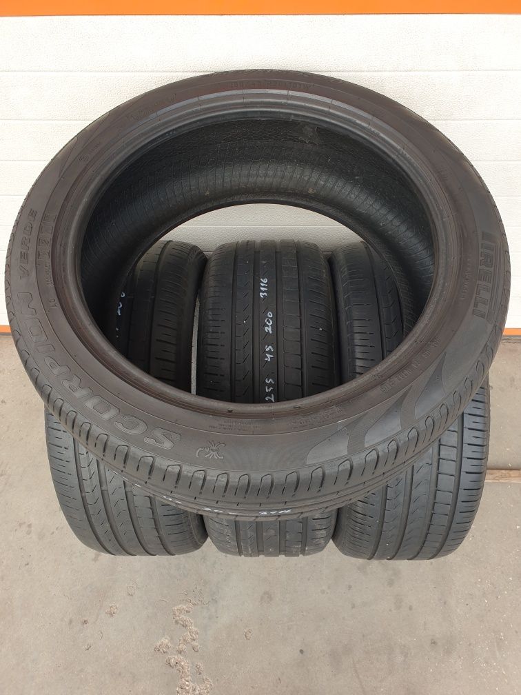 Летни гуми 4 броя PIRELLI Scorpion Verde 255 45 R20 дот 3116