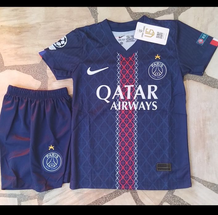 PSG детско юношески футболни екипи НОВО сезон 2025-26 година