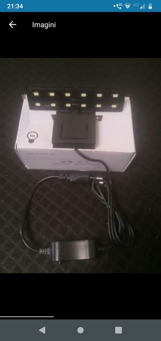 Lampa(lumina) led acvariu pesti