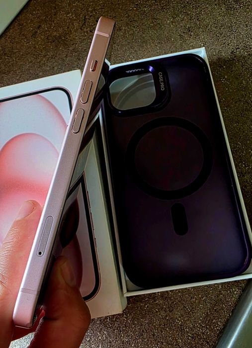 iPhone 15 - 128GB - Pink - Nou - Garantie - Factura