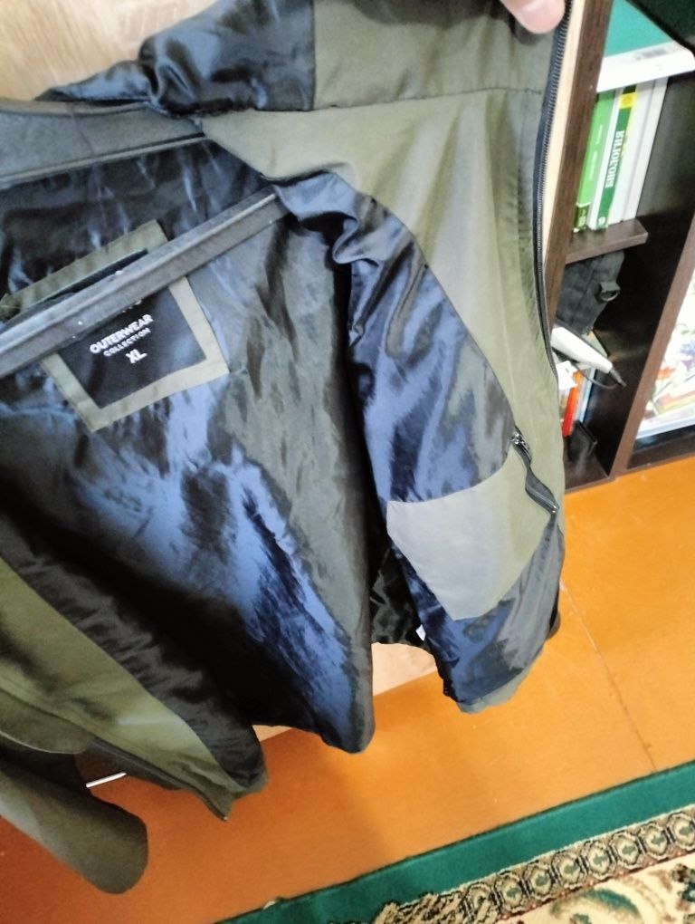 Куртка холодок темно зелёный