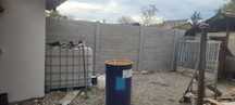 Gard placi din beton