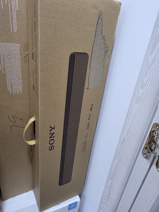 Soundbar SONY HT-S2000, 3.1, 250W, Bluetooth, Dolby Atmos, negru