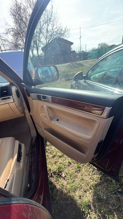 Interior piele cream cu memorii. centuri cu memorie pentru touareg