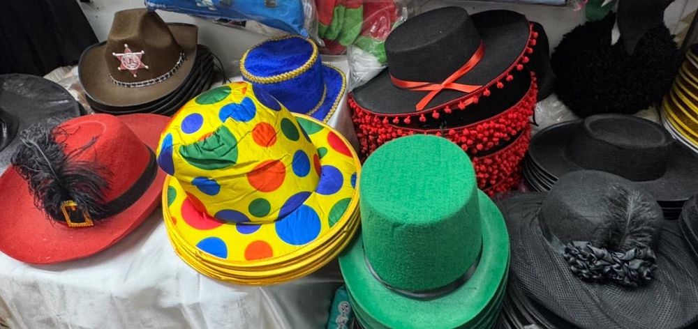 Шляпы Парики Перчатки Очки Маски Новогодние костюмы для взрослых