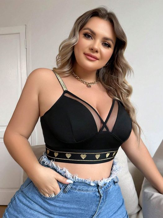 Bustiera Set Catifea XL+  Nou