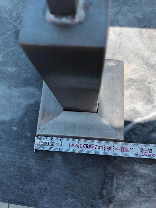 Иноксов парапет 40х40мм