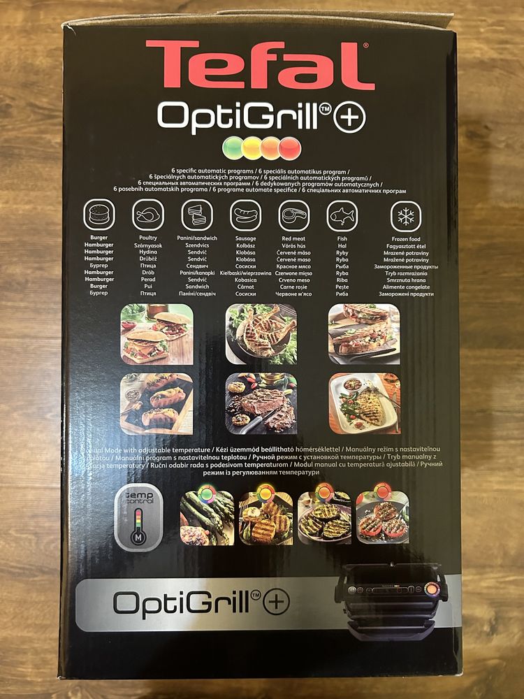 Грил Tefal OptiGrill +