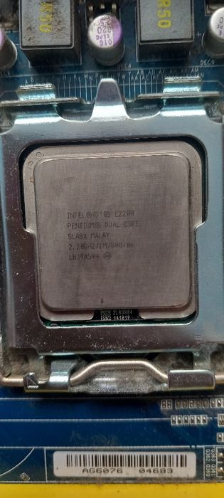 Placa baza Intel Pentium dual core