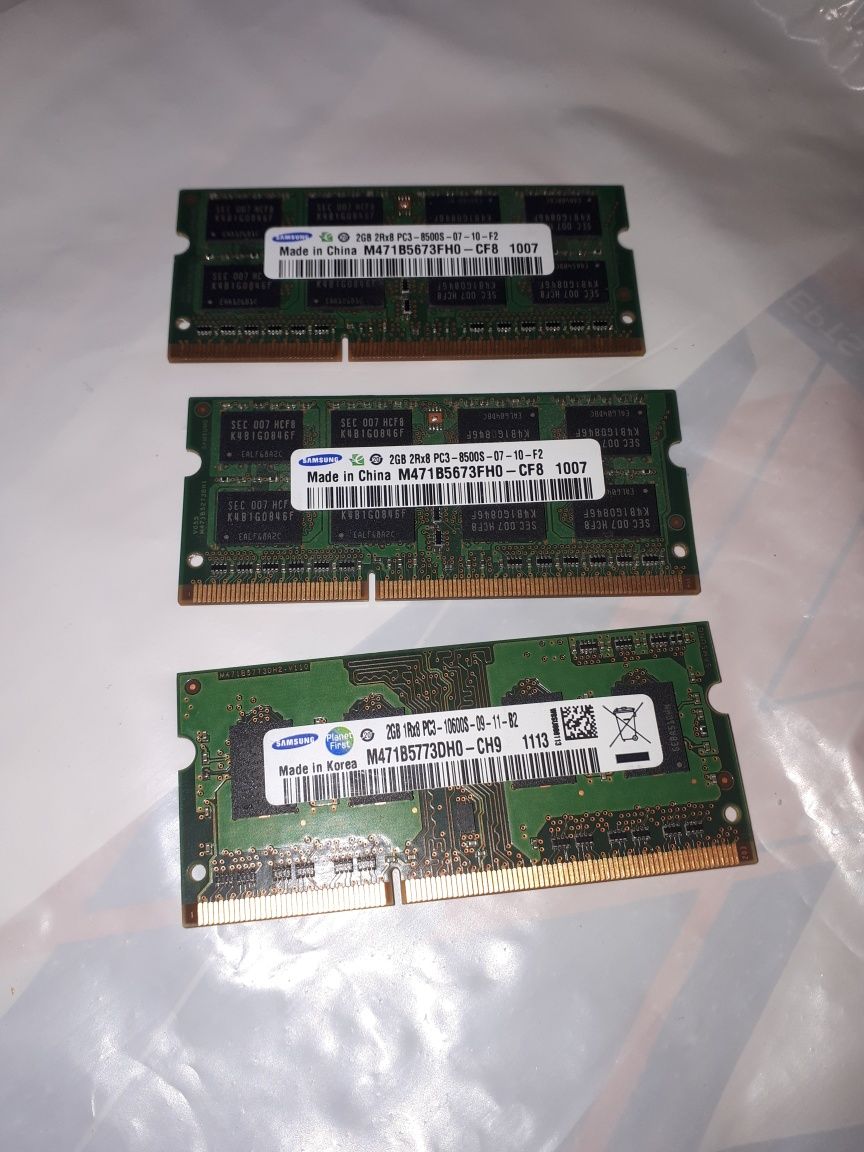 Placute ram ddr3 laptop