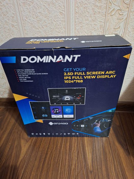 Автомонитор новый Dominant