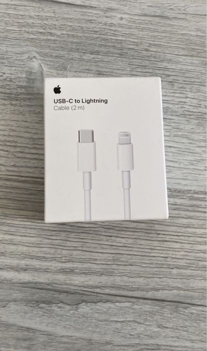Cablu iPhone iPad Usb-C to Lightning 2m 1m Nou Sigilat Original Apple