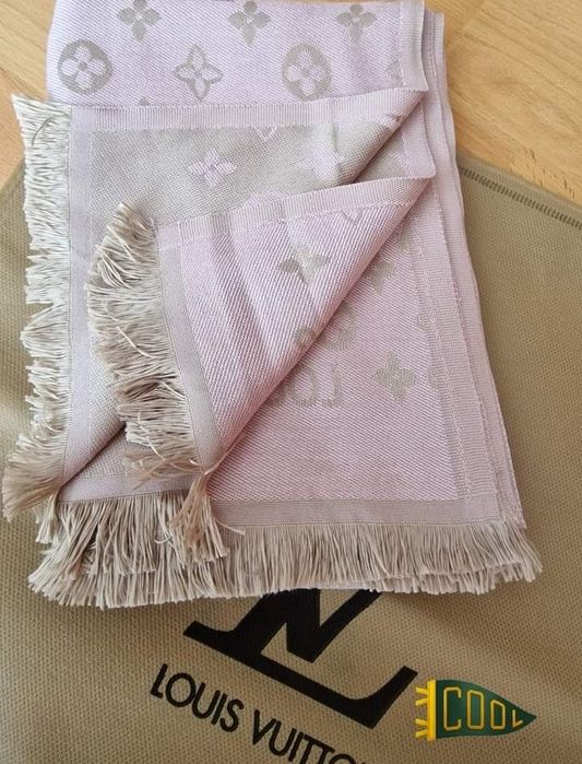 Esarfa,sal,fular două fețe, material tip casmir, saculet, etichetă inc