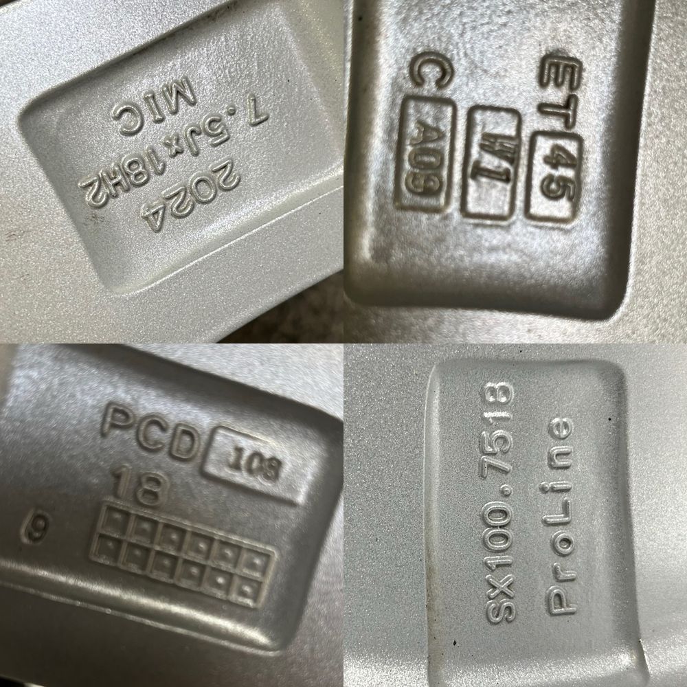 18 ц 5х108 Ford Mondeo Kuga S max Peugeot 308/ 3008 5008 Volvo Opel