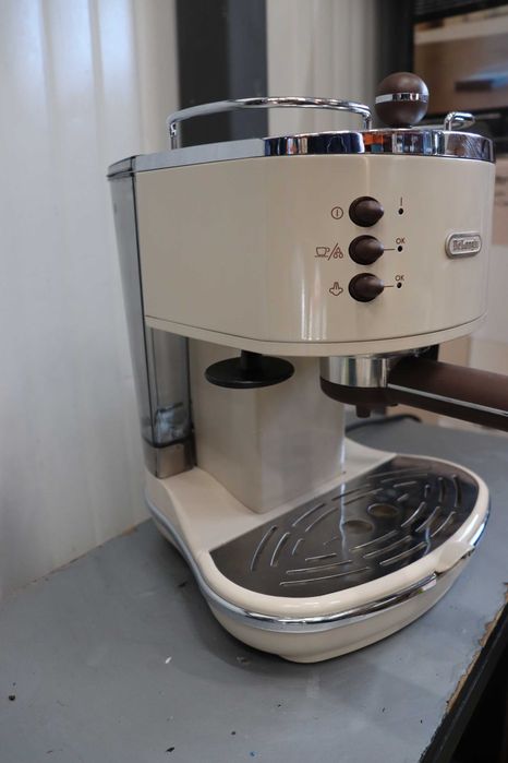 Кафемашина De'Longhi Icona Vintage ECOV 311, 1100W, бежова