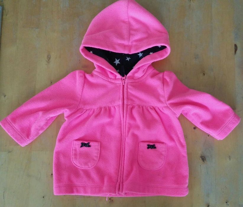 Лот бебешки жилетки за момиче, размер 62 (L), 2-4 месеца