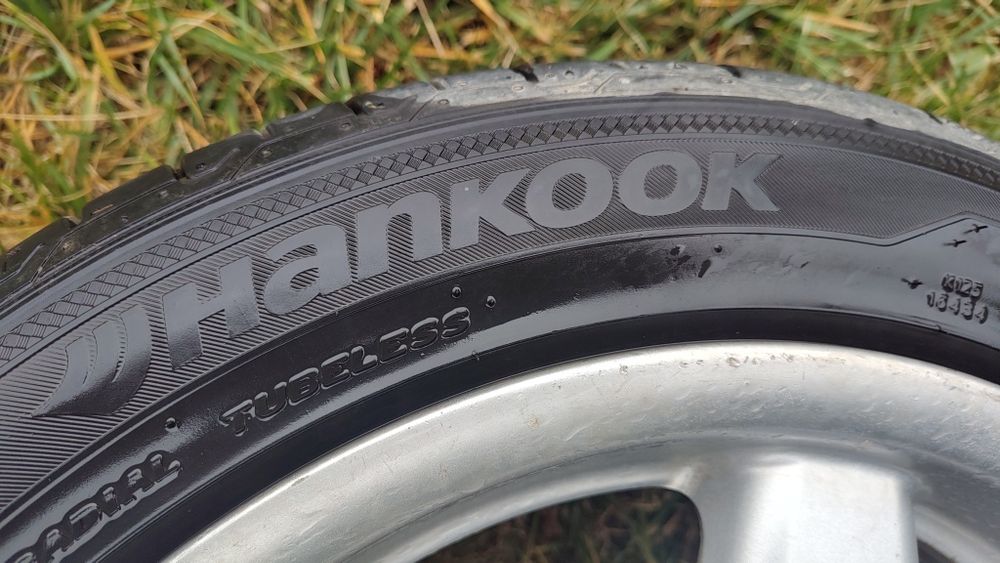 Jante R15 Dezent 5x100 ET38 cu Anvelope Hankook VP3 DOT 03/22