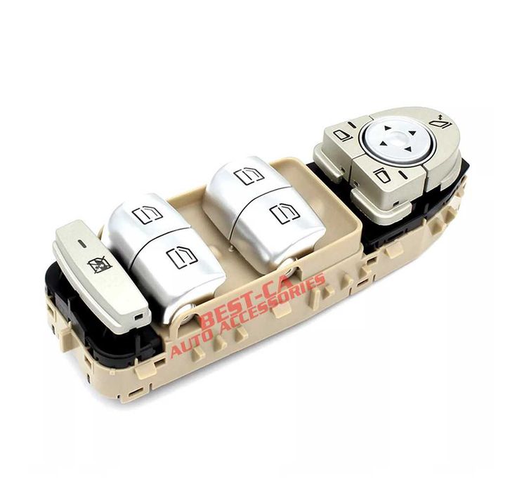 Panou comanda geamuri electrice sofer Mercedes-Benz W205 W213 GLC bej