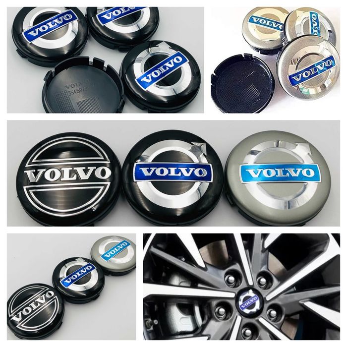 volvo - set 4 capace pentru jante aliaj
