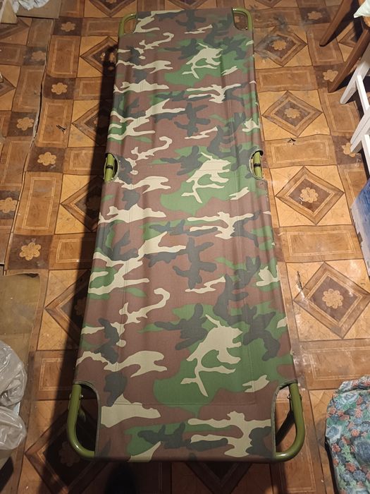Продам раскладушку с матрасом