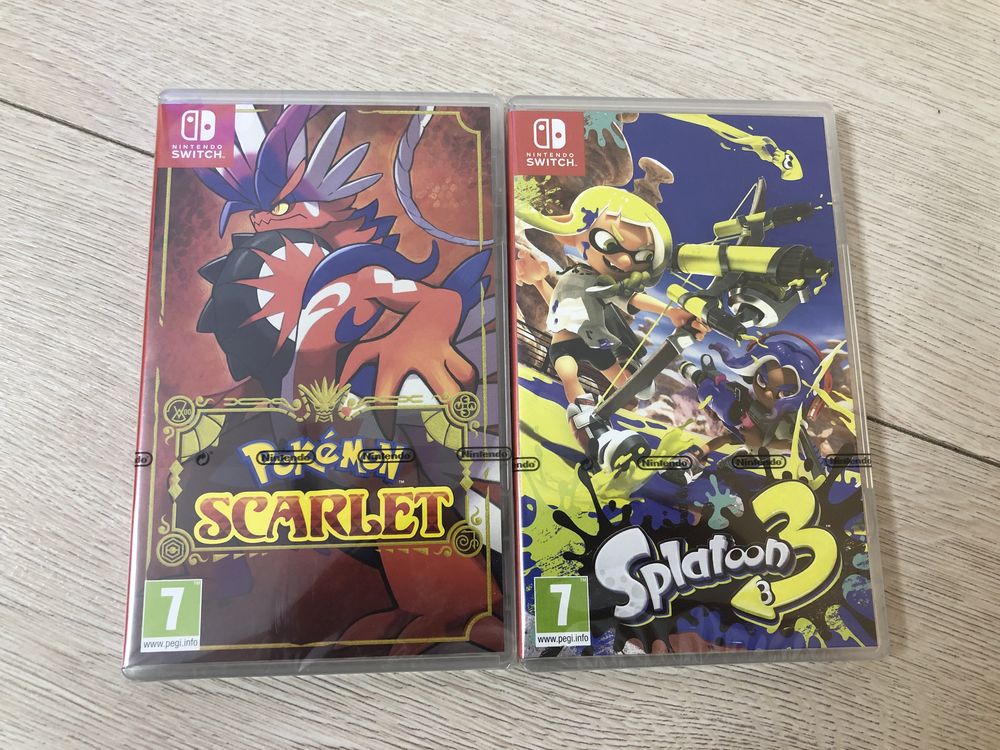 Splatoon 3/ Super Mario Bros Deluxe Sigilat Nintendo Switch