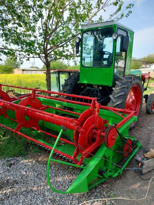 Traktor  oʼt oʼradigon jatka T28ga terilgan