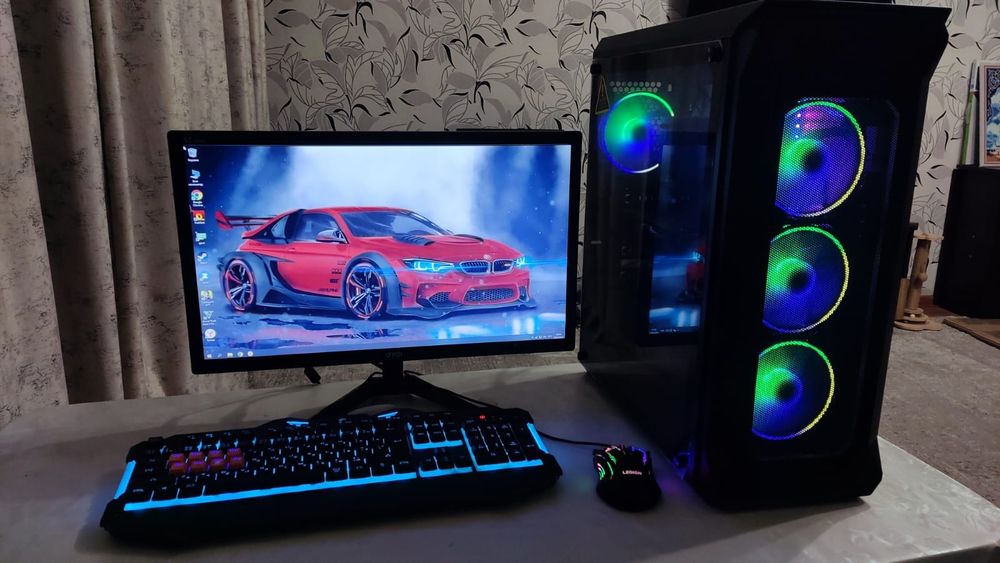 i7-3770 Gtx1050ti 4Gb LCD22" игровой компьютер