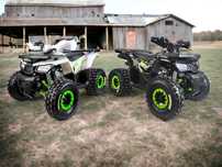 ATV 150 кубика бензин Hunter - Green/White