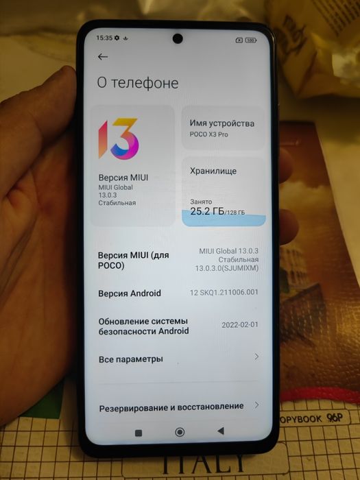 Redmi POCO X3 PRO 8/128GB srochna sotiladi