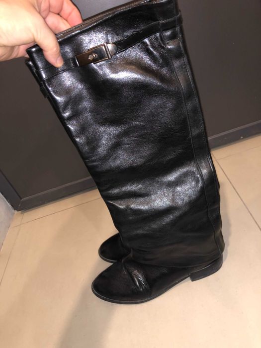 Cizme piele Zara, impecabile, mar. 38