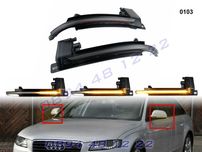 Динамични Мигачи Бягащи Мигач Огледала AUDI A4 B8 A5 A6 Ауди А4 A8 Q3