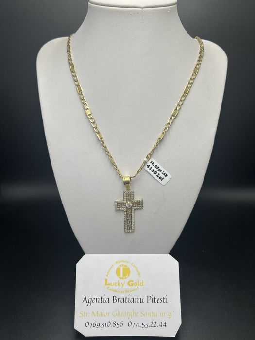 Lant Aur 14k 10.60gr lungime 52cm cod produs 21151