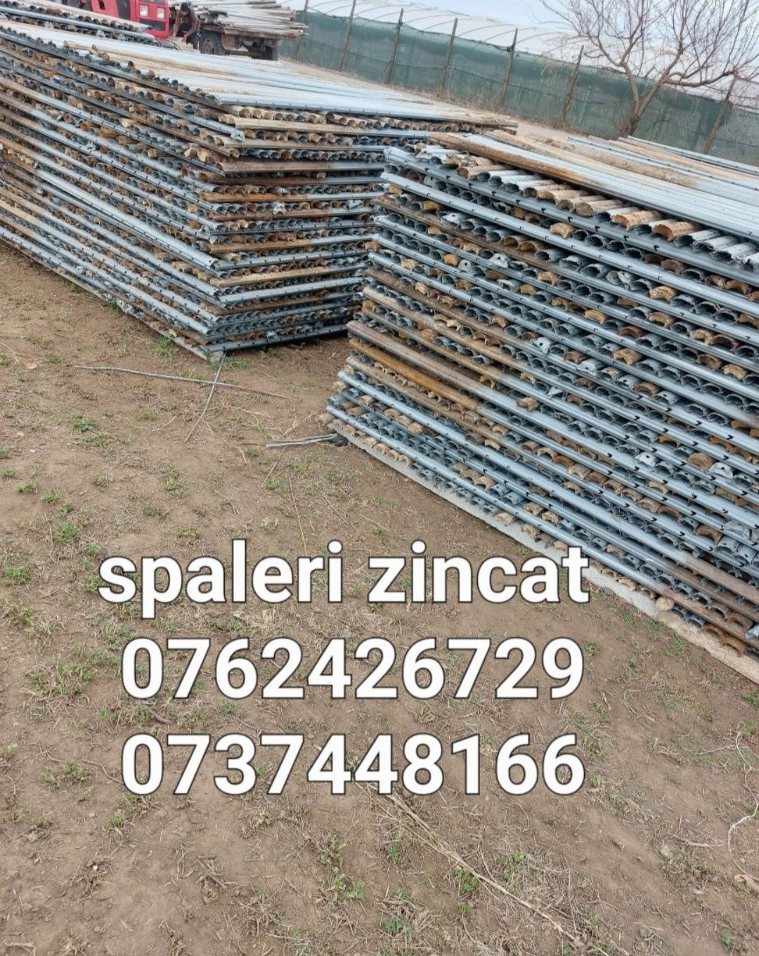 Vând spaleri de Metel Zincat